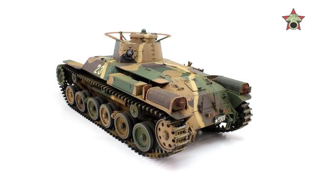 После сборки - Type 97 Chi-Ha от Tamiya в 1/35. Built Model Chi-Ha Tamiya 1:35 смотреть онлайн