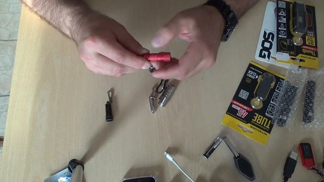 Карманные фонари и распаковка Nitecore Thumb (22.05.17) смотреть онлайн
