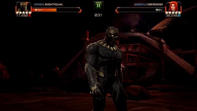 MCOC AWs6 feat. r4 Killmonger destroying 5/65 Medusa on Node 27 (Counter Tactics) смотреть онлайн