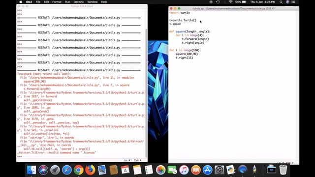 Circle using Turtle in Python 3...!! EXPLAINED смотреть онлайн