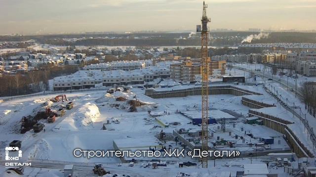 Почти год стройки – за 1 минуту! Таймлапс съёмка строительства ЖК 