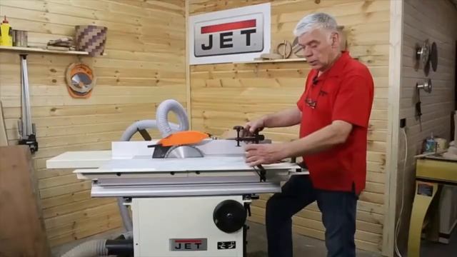 Циркулярная пила с кареткой JET JTS-700L смотреть онлайн