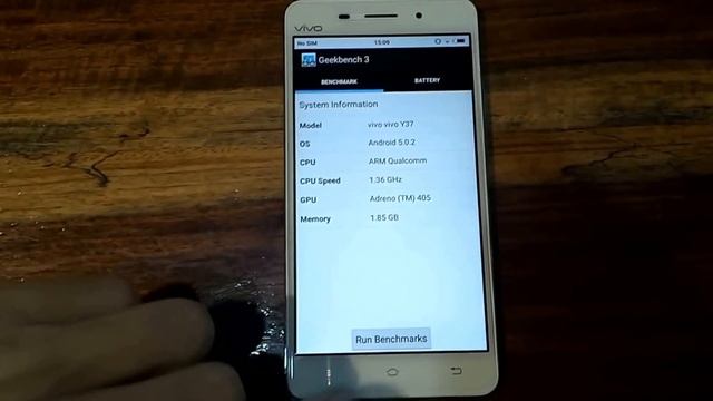 VIVO Y37 Test Antutu GreekBench CPUz смотреть онлайн