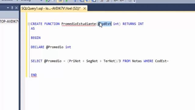 Tutorial 15 de SqlServer - Crear Funciones (FUNCTION) смотреть онлайн