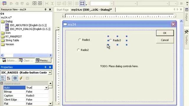 Элементы управления Radio button и Edit control. Radio button. Свойства Внешний вид Урок 37 смотреть онлайн