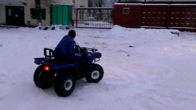 Yamaha Grizzly 125 детский дрифт смотреть онлайн