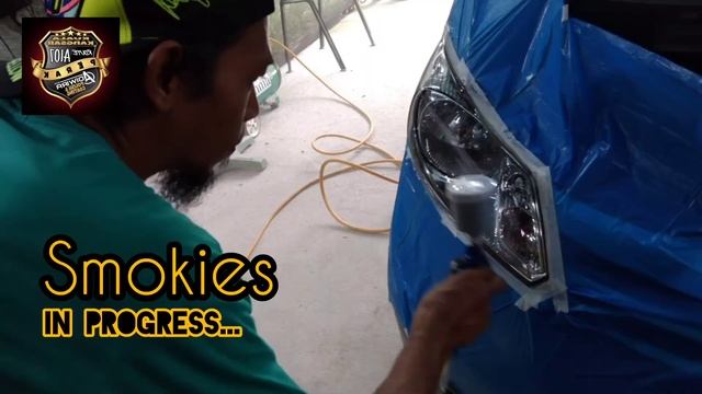 SMOKE SUPER BLACK from AIKKA || Honda Freed in the house done triple layer chooiii.. berminat??❤️??