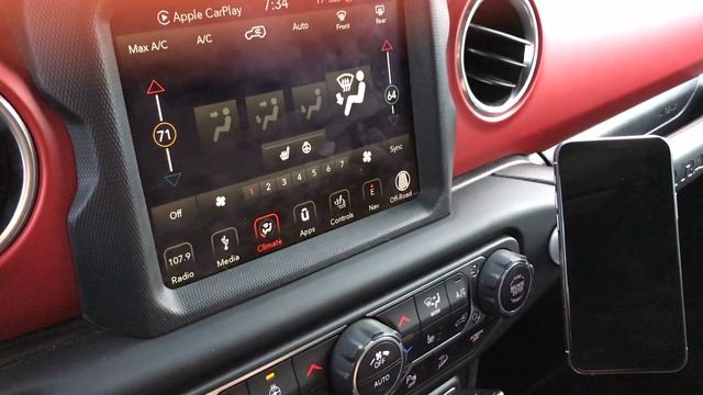 Carplay2air on Jeep (latest carplay2air firmware) смотреть онлайн