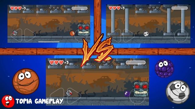 RED BALL 4: NO CUT 'BASKETBALL FOOTBALL BIRBERRY' VS ALL BOSSES VERSUS MODE GAMEPLAY VOL 1,2,3,4,5 смотреть онлайн