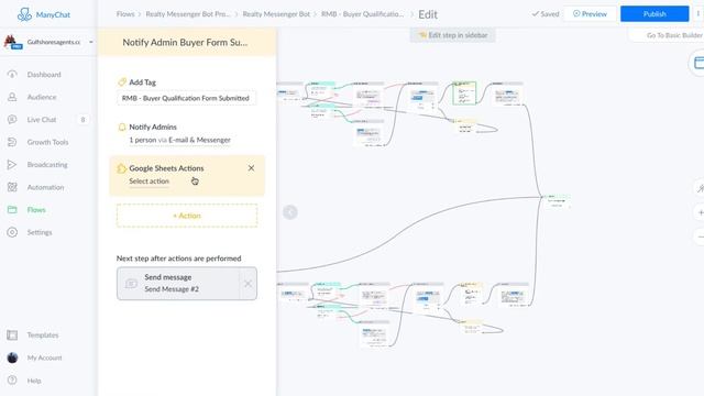 Export ManyChat Leads To Google Sheet From Realty Messenger Bot смотреть онлайн