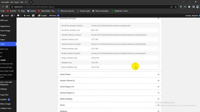 How To Check The Size of your WordPress Directories and Database смотреть онлайн