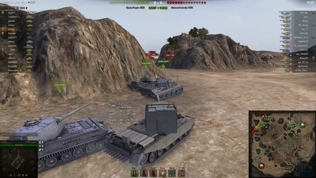 Как пробивать PZ.KPFW. VII (ТапкоЛьва) в ромб и Е-100 в лоб смотреть онлайн