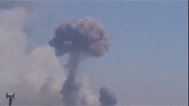 Мощный взрыв в Сирии# смотреть онлайн