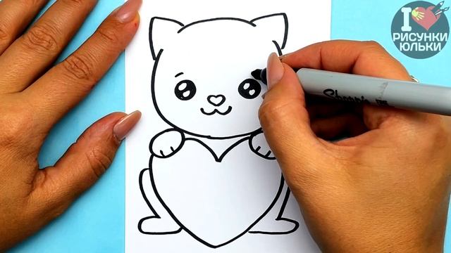 Рисунок для Мамы | Что нарисовать Маме на открытке | Рисунки на День Матери смотреть онлайн