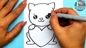 Рисунок для Мамы | Что нарисовать Маме на открытке | Рисунки на День Матери