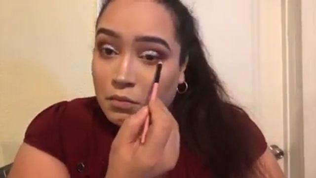 Smokey Glitter Tutorial Using Crown Pro Palette & Nyx Glitter