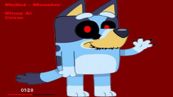 Bluey-Monster (AI Cover)