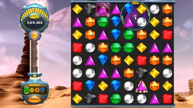 Bejeweled Twist Fifth Run: Classic Mode Levels 28-29 смотреть онлайн