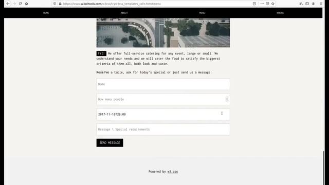 W3school / Startbootstrap templates смотреть онлайн