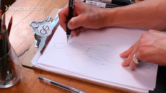 How to Draw Hair | Fashion Sketching смотреть онлайн