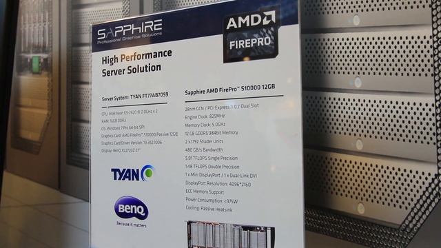 Computex 2014 : SAPPHIRE AMD FirePro W9100/AMD FirePro S10000 смотреть онлайн