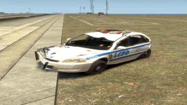 GTA4 - 2006 Chevrolet Impala - NYPD - ELS-H Crash Test смотреть онлайн