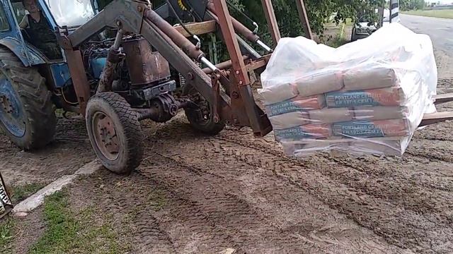 Самодельные палетные вилы на т 40 смотреть онлайн