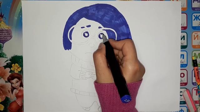 Рисуем Печаль(Головоломка) смотреть онлайн