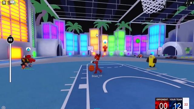 I WON A GAME??? (Hoopz Roblox Basketball) смотреть онлайн
