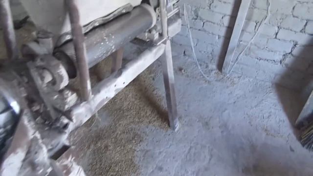 Замена электродвигателя на зерноплющилке. смотреть онлайн