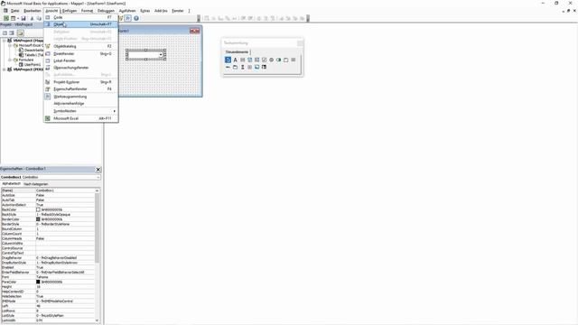 ComboBox mit Tabellendaten füllen (Kombinationsfeld) | Excel VBA смотреть онлайн