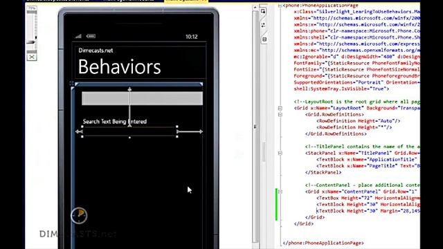 Silverlight - How to use Behaviors смотреть онлайн