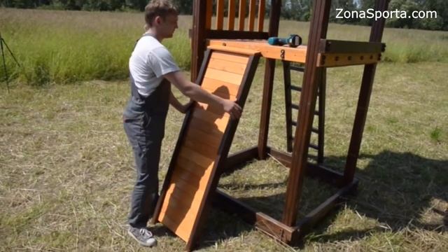 Сборка игрового комплекса Milano от Perfetto Sport