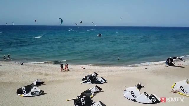 Spot de kite Theologos Rhodes смотреть онлайн