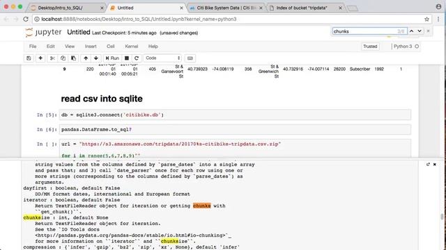 SQL for Data Science #2: SQLite+pandas to analyze 10 million NYC citibike records смотреть онлайн