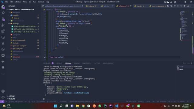 7. Apollo graphql upload file with validations | Apollo | graphql | upload | file | validations смотреть онлайн