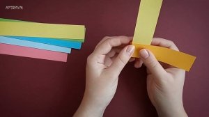 Радужная пружинка антистресс из бумаги | Как сделать бумажную змейку антистресс