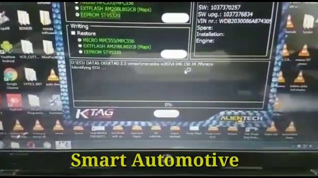 Ed0062 mercedes W203 burned ecm data swaping. смотреть онлайн