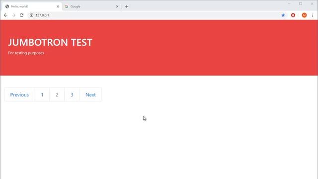 Bootstrap 4 Tutorial - 15 - Pagination and Breadcrumbs смотреть онлайн