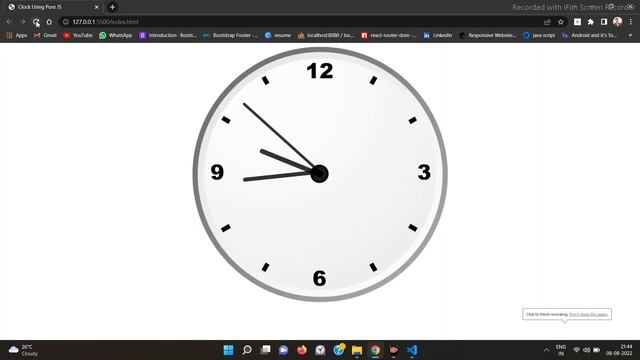 4JS Clock Responsive Website Pure HTML CSS SASS JavaScript jQuary with Animations and Effects смотреть онлайн