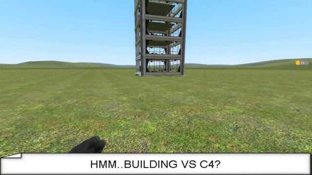 FULLY DESTRUCTIBLE BUILDING IN GMOD смотреть онлайн