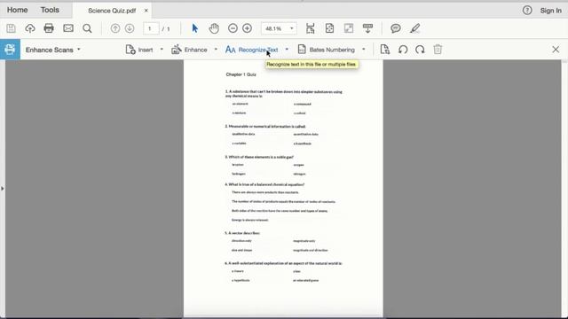 How to create a searchable PDF from a scan in Adobe Acrobat ? ? | macOS & Win смотреть онлайн