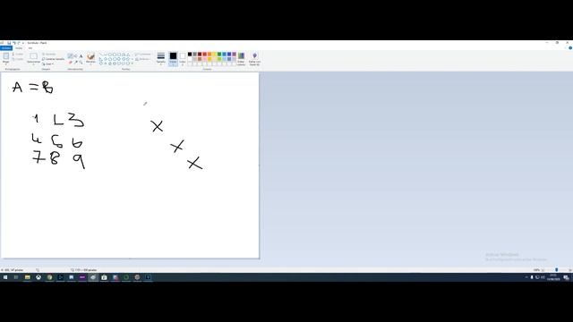 Como formar una X con Xs en Python смотреть онлайн