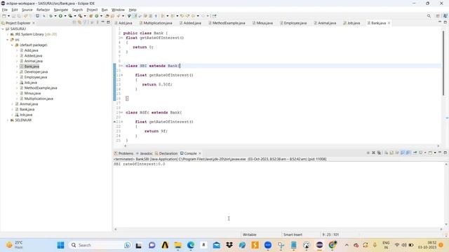 Automation||Java|| OOPs||Polymorphism смотреть онлайн