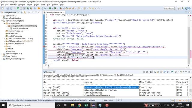 Read_S3_Write_S3_Using_SparkScala смотреть онлайн
