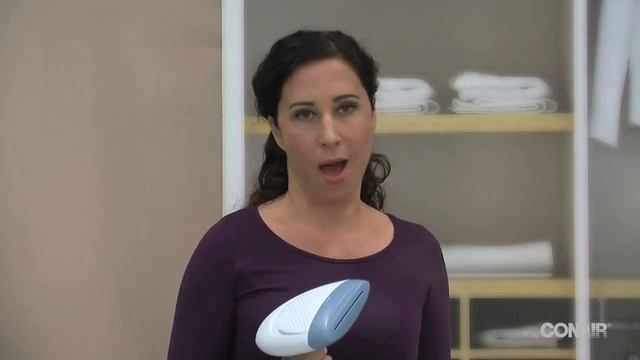 Conair ExtremeSteam™ Professional Hand Held Garment Steamer Instructional Video смотреть онлайн