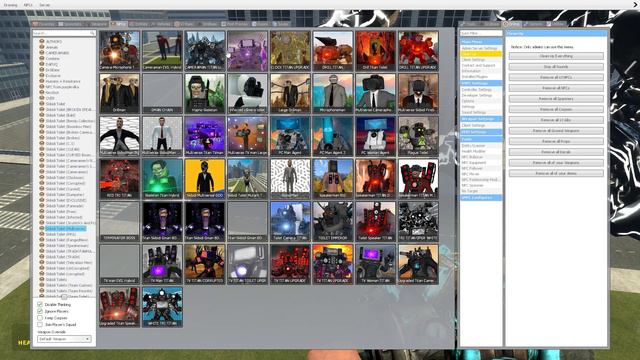 SPEAKERMAN ULTRA, CAMERAMAN UPGRADED AND TV MAN VS ALL 1-72 SKIBIDI TOILET BOSSES (Garry's Mod)