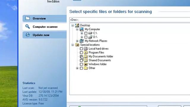 How to scan and update AVG Antivirus смотреть онлайн
