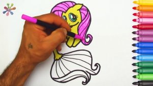 My little pony, full episodes .Coloring and drawing .Раскраски для детей мой маленький пони.