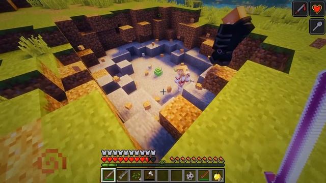 МОБЫ СТАЛИ МУТАНТАМИ В МАЙНКРАФТ! ЗОМБИ МУТАНТЫ ПРОТИВ НАС ПОПРОБУЙ ВЫЖИТЬ 5 МИНУТ! смотреть онлайн